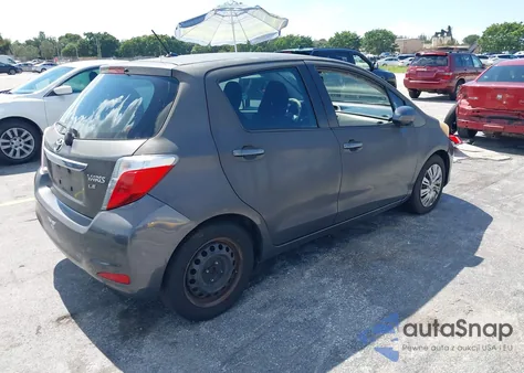 2012 Toyota Yaris Le from USA, damaged, VIN JTDKTUD38CD520567